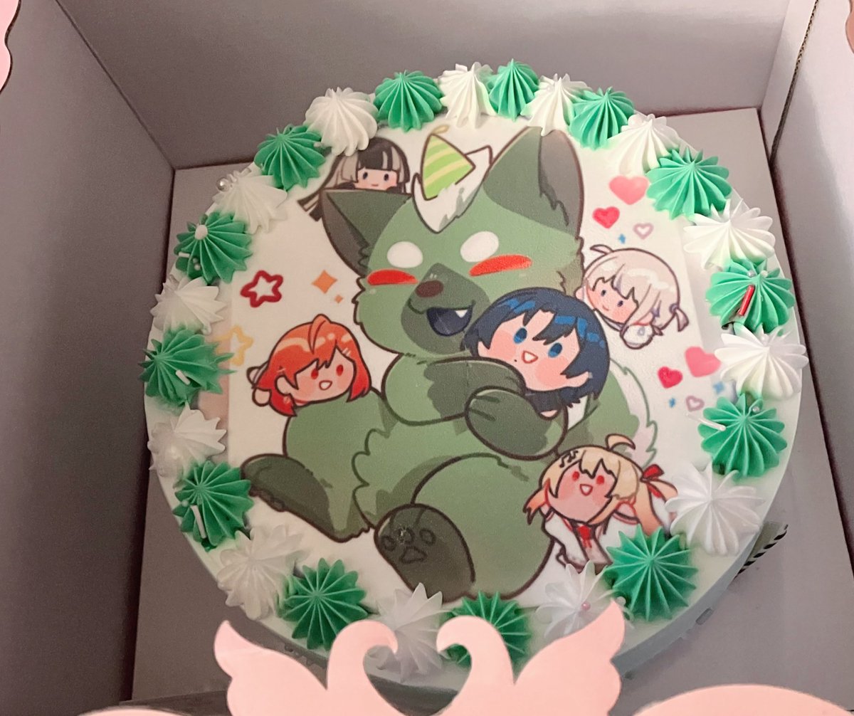 saka11205's tweet image. 友だちの誕生日ケーキᐠ( ᐛ )ᐟ