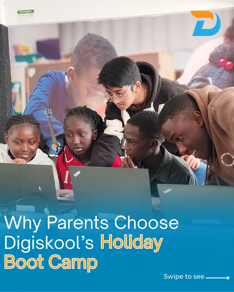 Digiskool1's tweet image. As a parent, I used to worry about screen time. Now I celebrate it!” – Mary, proud parent of two kids in our Coding, Robotics & AI Boot Camp.
See why parents love our approach to tech education 👇
#STEMEducation #CodingForKids #AIForKids #Digiskool #EdTech