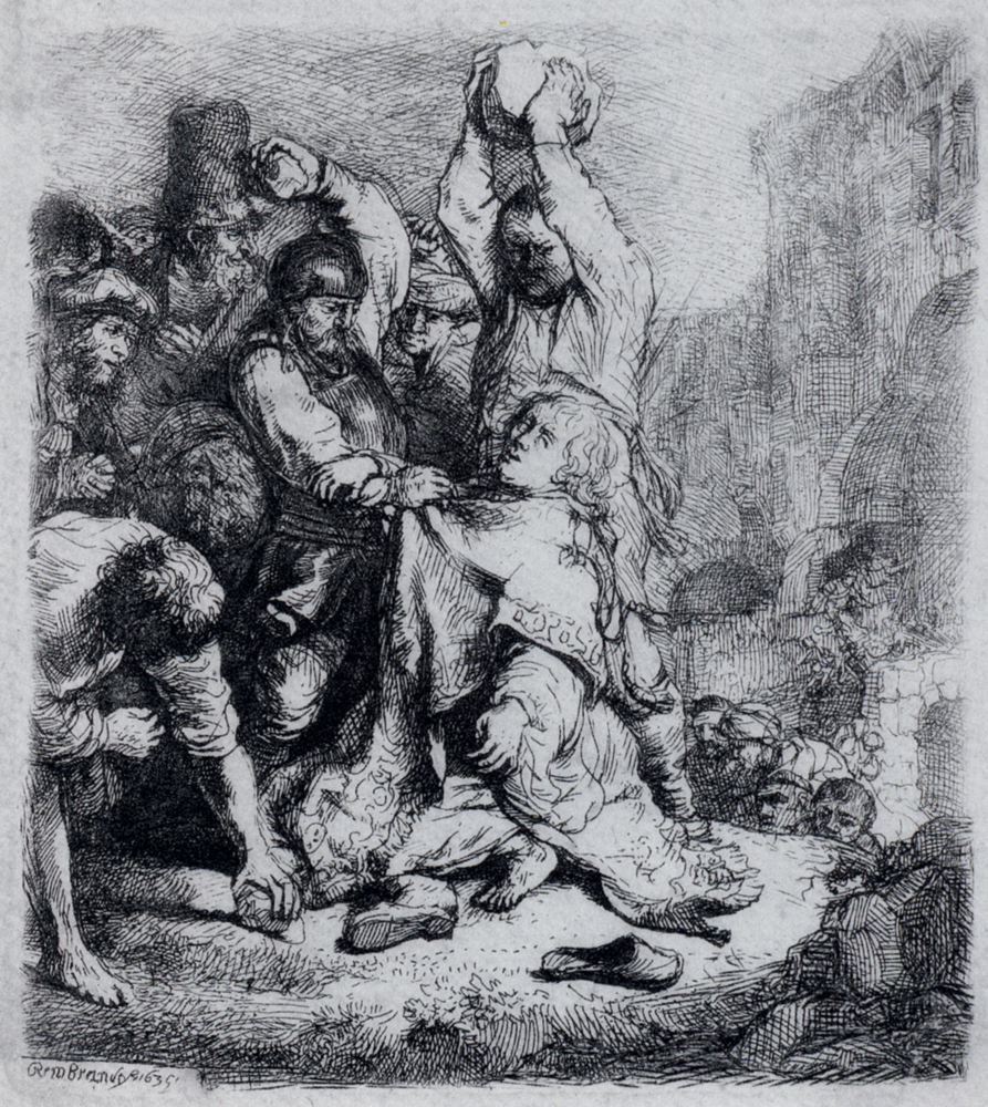 artistrembrandt's tweet photo. The Stoning Of St. Stephen #artbots #rembrandt https://t.co/rxhBNJimc1