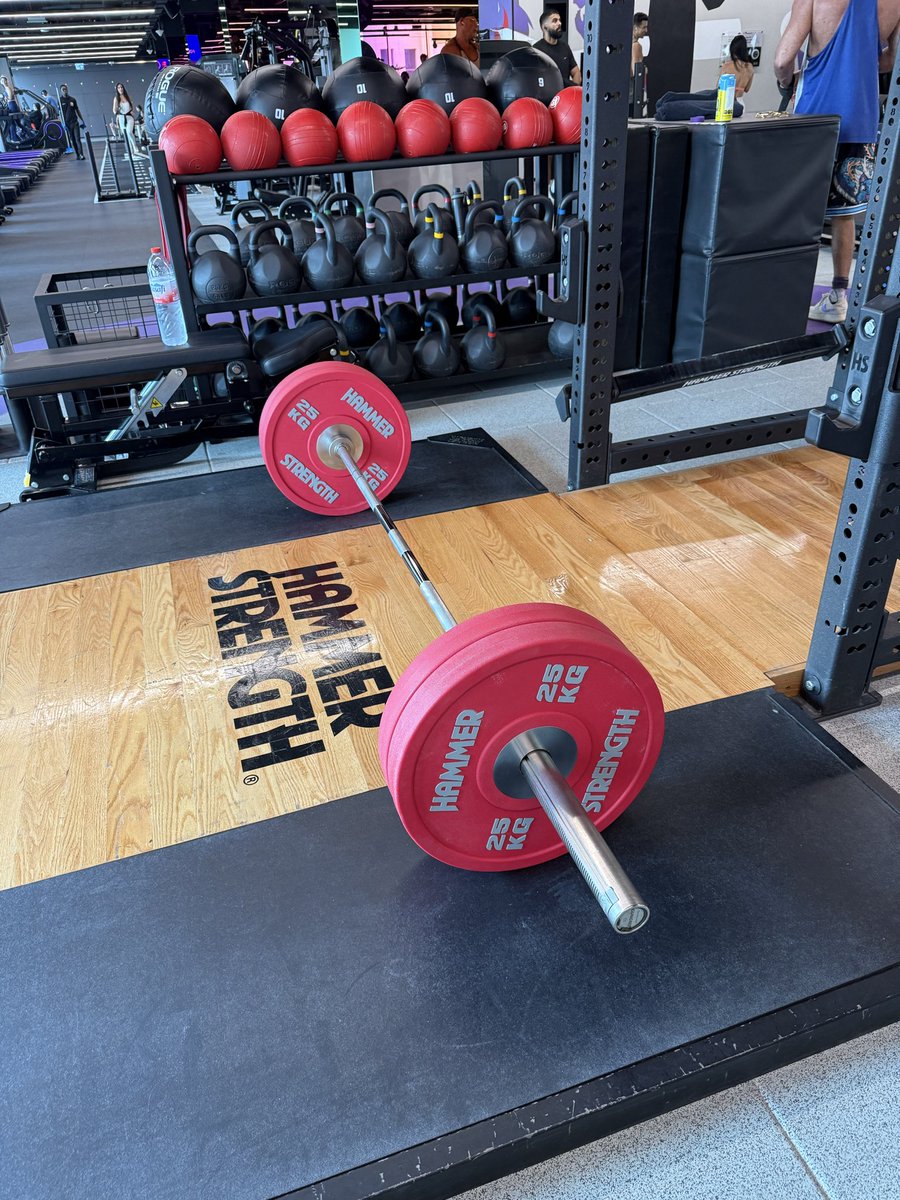leonabboud_'s tweet image. Ritualistic deadlift day with red plates to reflect the state of the market.