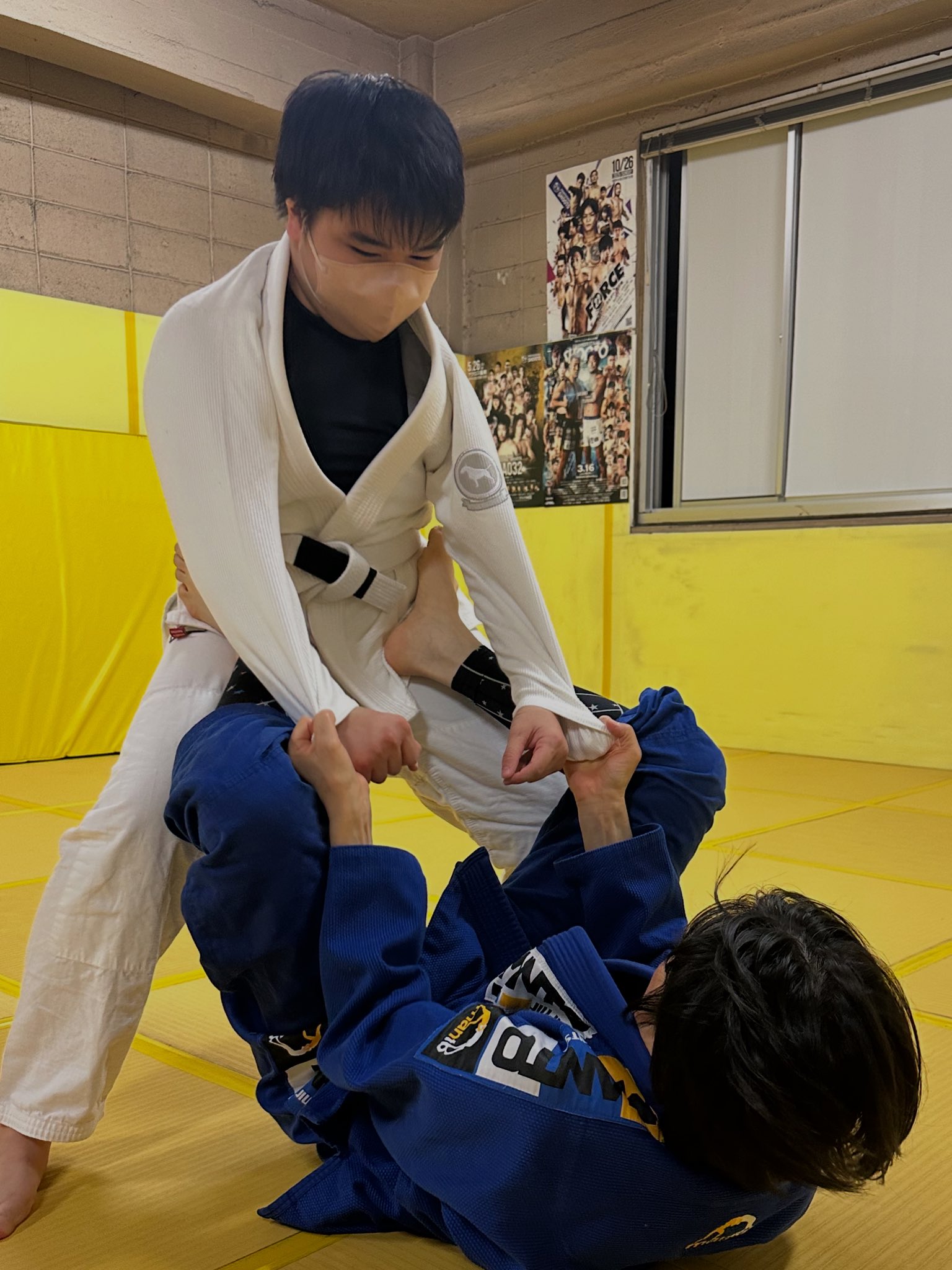 春節セール！！強化高厚布製１６５ｃｍBJJ柔術練習人形ＭＭＡ/グラップ/柔道 柔道着 九櫻 上下 JOEX 全日本柔道連盟認定 刺繍 ゼッケン 縫