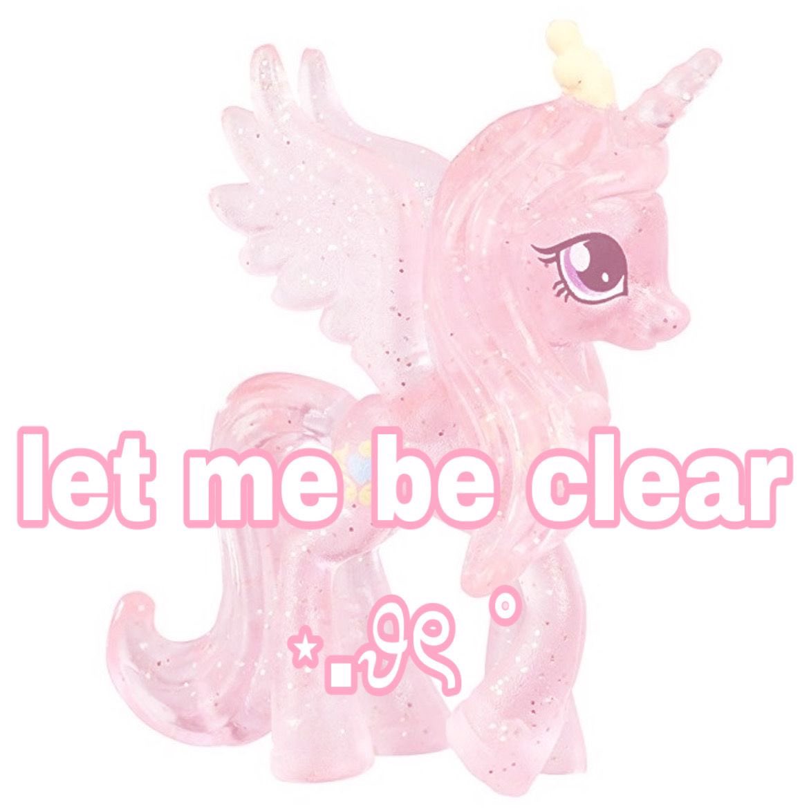 ur not clear ur cadance