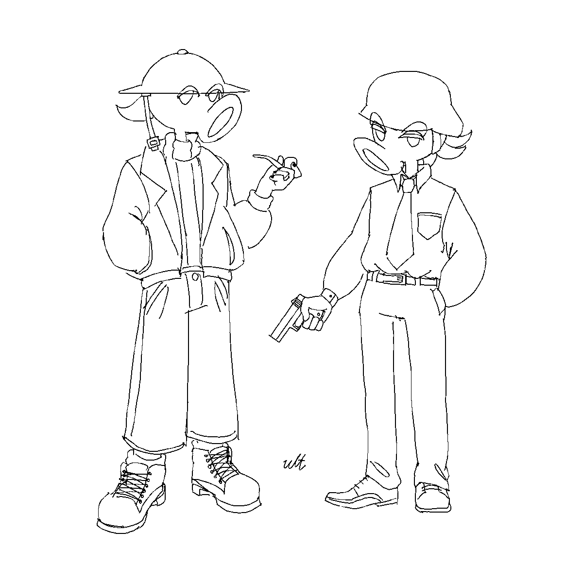 wuwult's tweet photo. peashooter and repeater ピーシューターとリピーター #oc #pvz #plantsvszombies https://t.co/f484DEL2EE