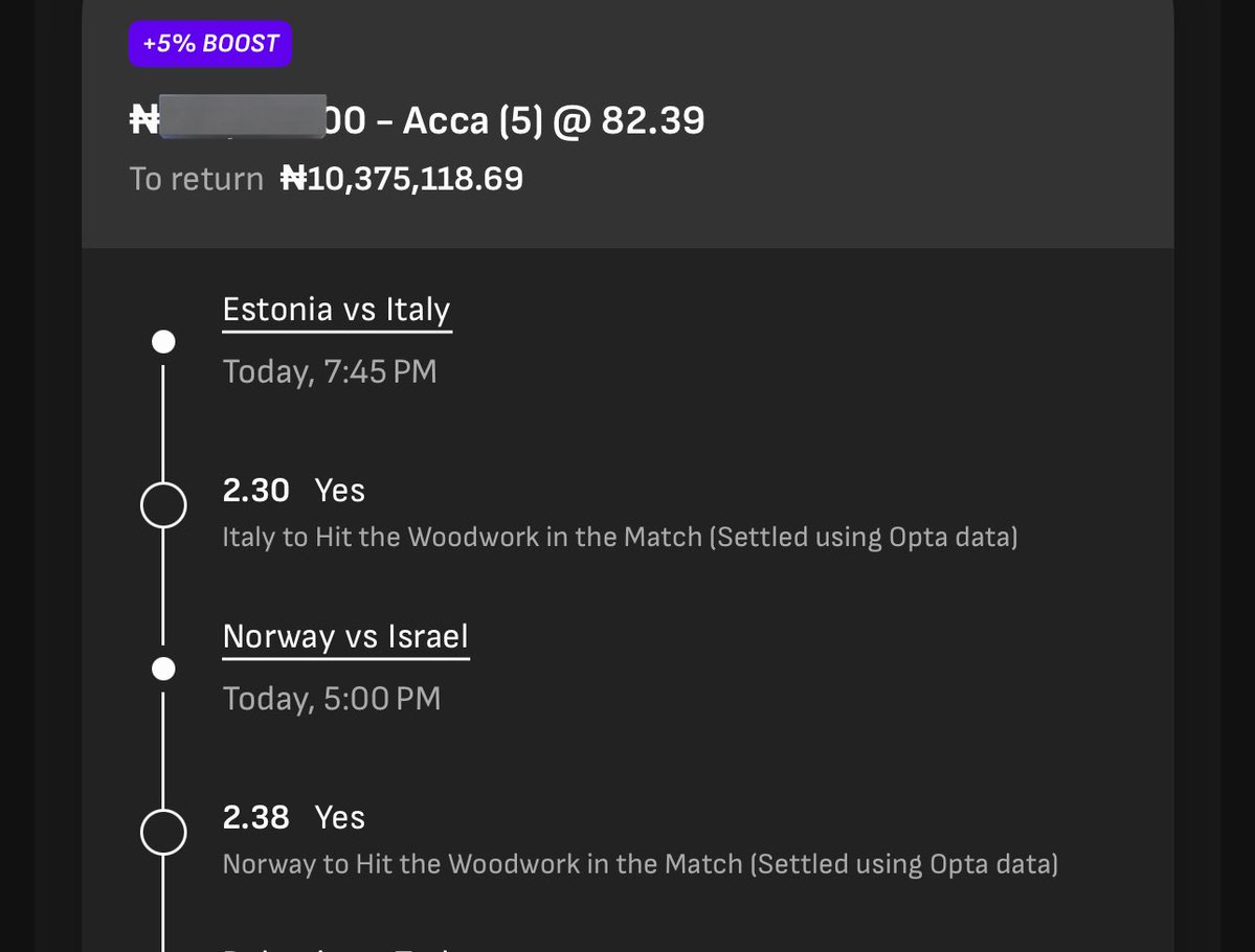 VecthorTips's tweet image. tsmpm - 1195 odds
ykg25 - 82 odds
8510y - 210 odds

SPECIALPIECE ON 💫💫LIVESCOREBET

Register with the link below to get 100% welcome bonus ⬇️ NO PROMO CODE

wl-nl.livescorebet.com/C.ashx?btag=a_…

BET RESPONSIBLY