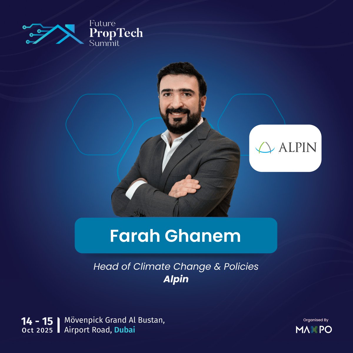 Future_Proptech's tweet image. We are thrilled to welcome Farah Ghanem, Climate Change and Policies at Alpin Limited, as a 𝐬𝐩𝐞𝐚𝐤𝐞𝐫 at FPS25.

𝐆𝐞𝐭 𝐲𝐨𝐮𝐫 𝐅𝐑𝐄𝐄 𝐕𝐢𝐬𝐢𝐭𝐨𝐫 𝐏𝐚𝐬𝐬 𝐍𝐨𝐰: futureproptechsummit.com/register?type=…

#FuturePropTechSummit #FPS25 #PropTech #Sustainability #GreenBuilding