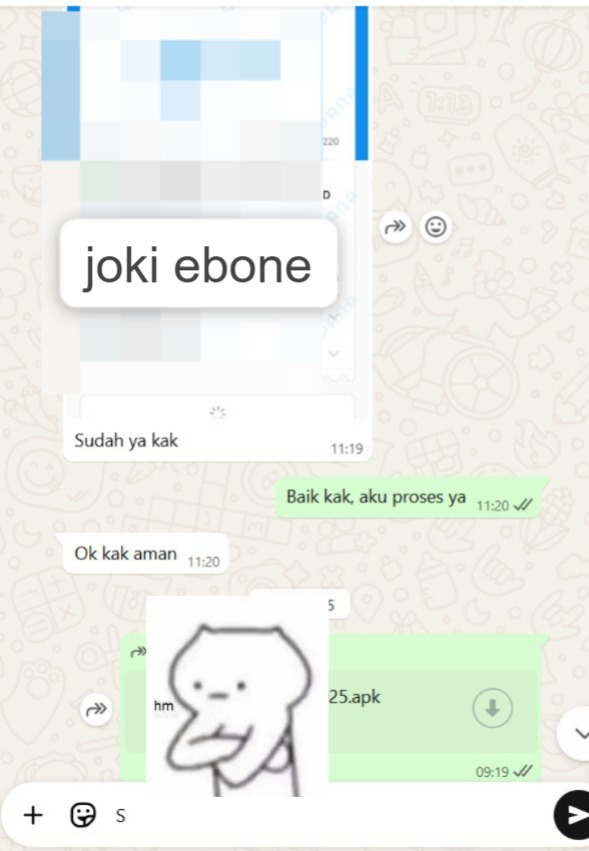bukanalbert's tweet photo. meksipun jarang upload ttp ada yang order wkwk ini dia, terima kasih ya

joki android sama web, dibantu sampe sidang, revisi aman sampe sesuai brief  Joki android studio, joki android kotlin, joki android java, joki laravel, joki android kotlin, joki android java https://t.co/gjW5RlBA2c
