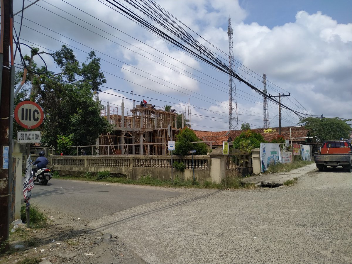 Sitoneizer's tweet image. Pembangunan gedung baru Polsek Jatilawang