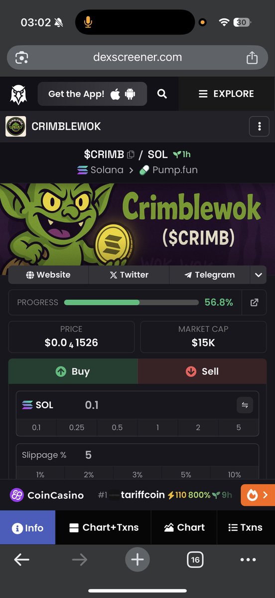 crimblewok's tweet image. Dex screener is liveeeeee 😈😈😈

Paid! Let’s get this to the moon ❤️

Next step: locking the dev account ☺️

#dexscreener #WAGMI #HODL #wokwokwok #memetoken