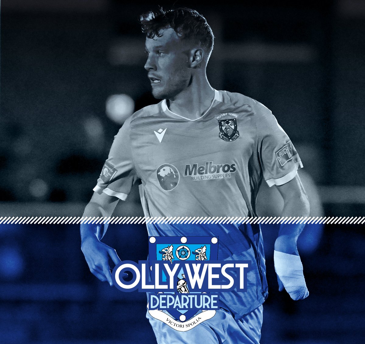 RugbyTown_FC's tweet image. Midfielder Olly West has left the club to pursue football a little closer to his home.
Olly scored one goal in 13 appearances in a Valley shirt after joining in the summer.
Thanks to Olly for his efforts and we wish him all the best.
#utv