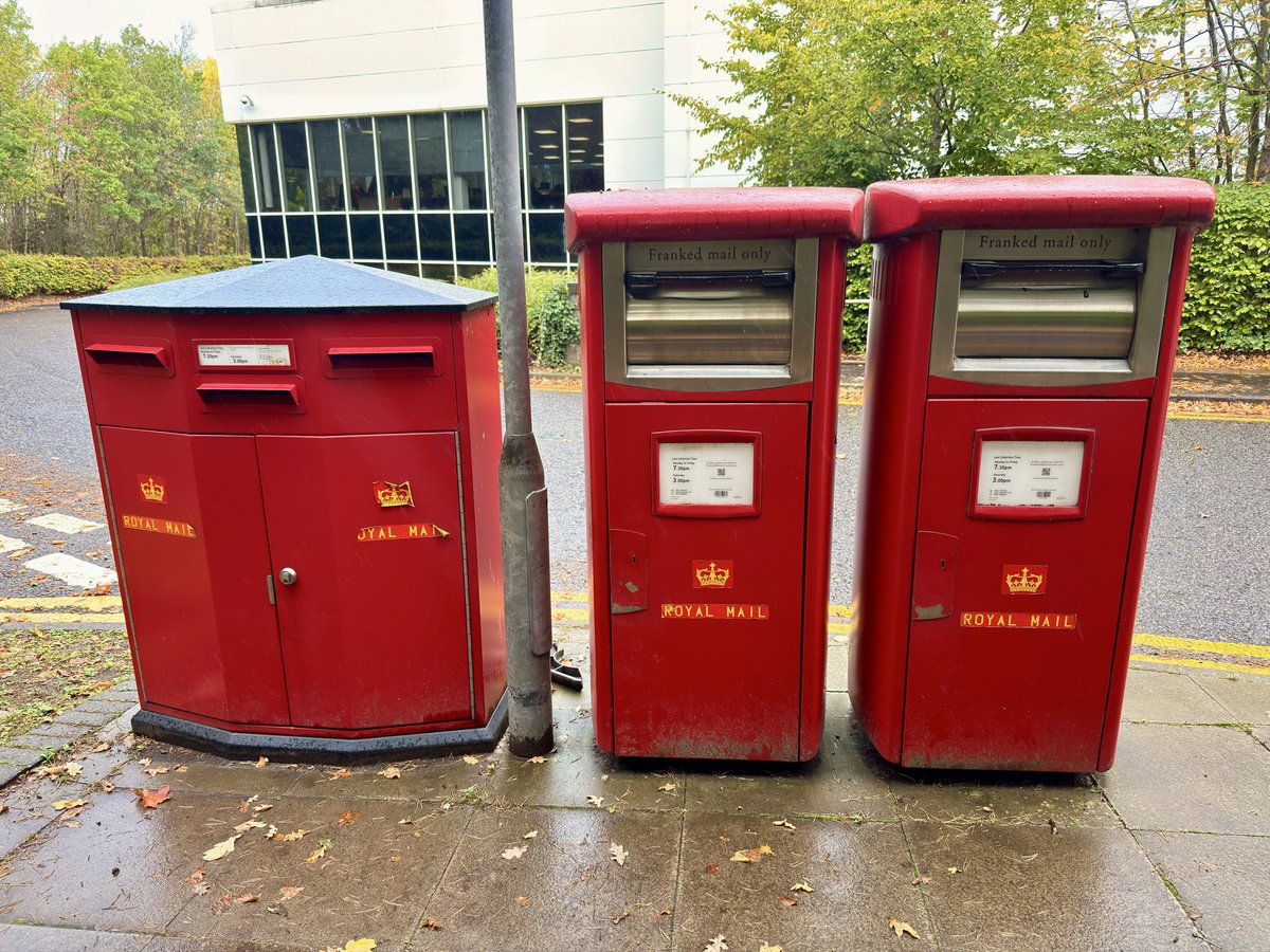 Richard_Barron's tweet image. Which one shall I use? #postboxsaturday