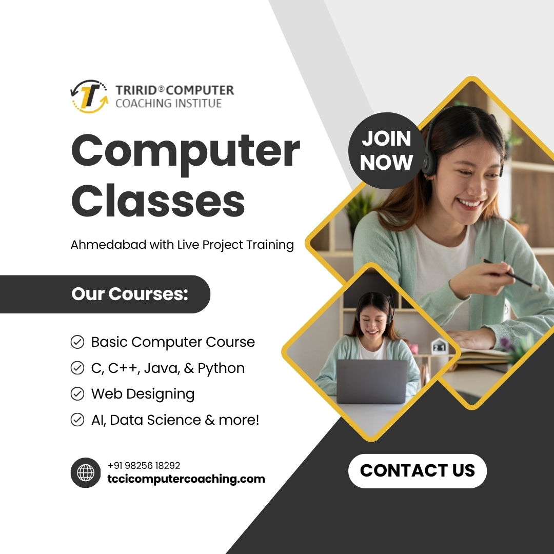 tccicomputer's tweet image. Get job-ready with TCCI’s computer classes in Ahmedabad! Enroll for Live Project Training in Bopal and gain the real-world skills employers demand.
👉tccicomputercoaching.wordpress.com/2025/10/11/com…
#TCCILiveProjects #ComputerClassesAhmedabad #JobReady #ITTraining #BopalTech #PracticalLearning