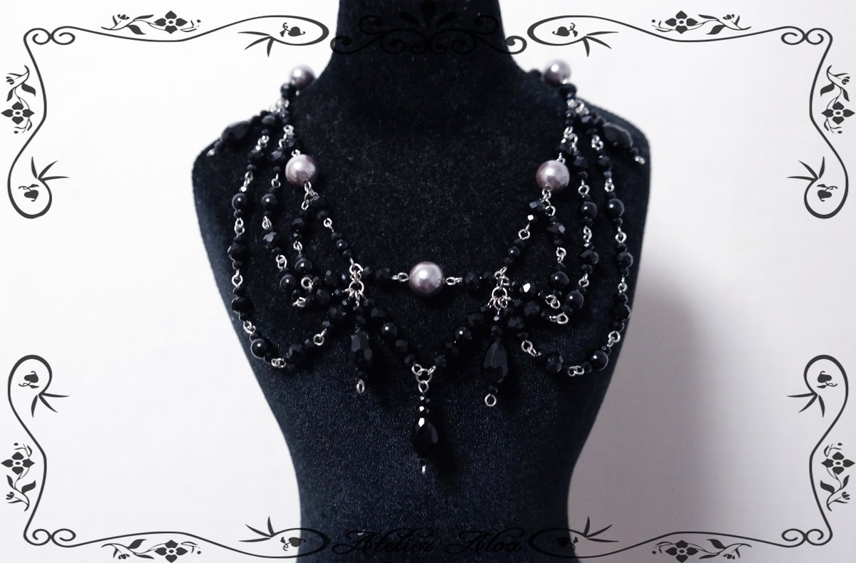 스토어에 상시 주문가능한 초크형 목걸이 업뎃하였습니다

*나비의환상
smartstore.naver.com/aa_aloa/produc…

*물방울의비수
smartstore.naver.com/aa_aloa/produc…

*바다의보석
smartstore.naver.com/aa_aloa/produc…

*어둠의장막
smartstore.naver.com/aa_aloa/produc…

#수공예