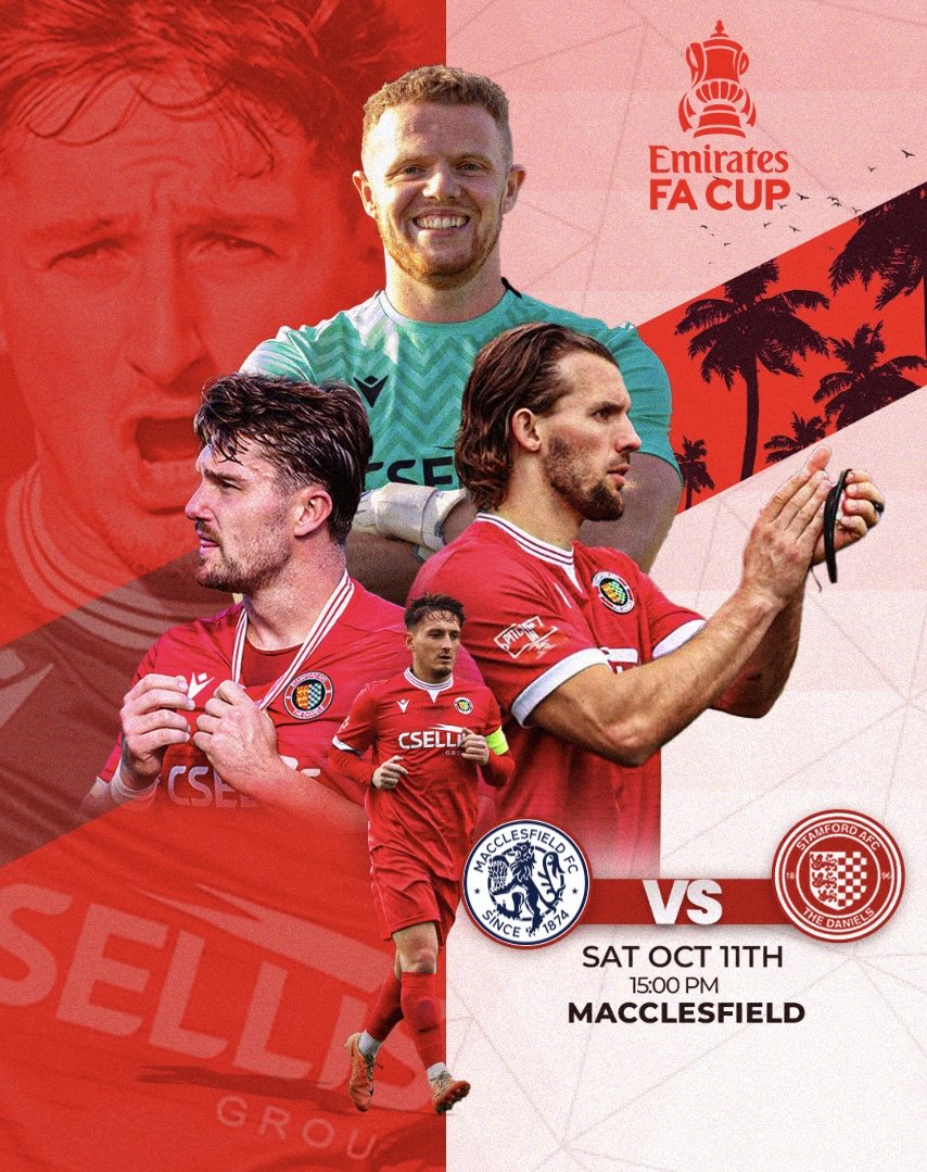 𝗠𝗔𝗧𝗖𝗛𝗗𝗔𝗬 🦁 🪄 

The Dannies are heading to Macclesfield FC!

Let’s bring the noise and fight!

Let’s be LOUD and let’s be PROUD! 🥁 

#FACup | #MACSTA | #TheDannies