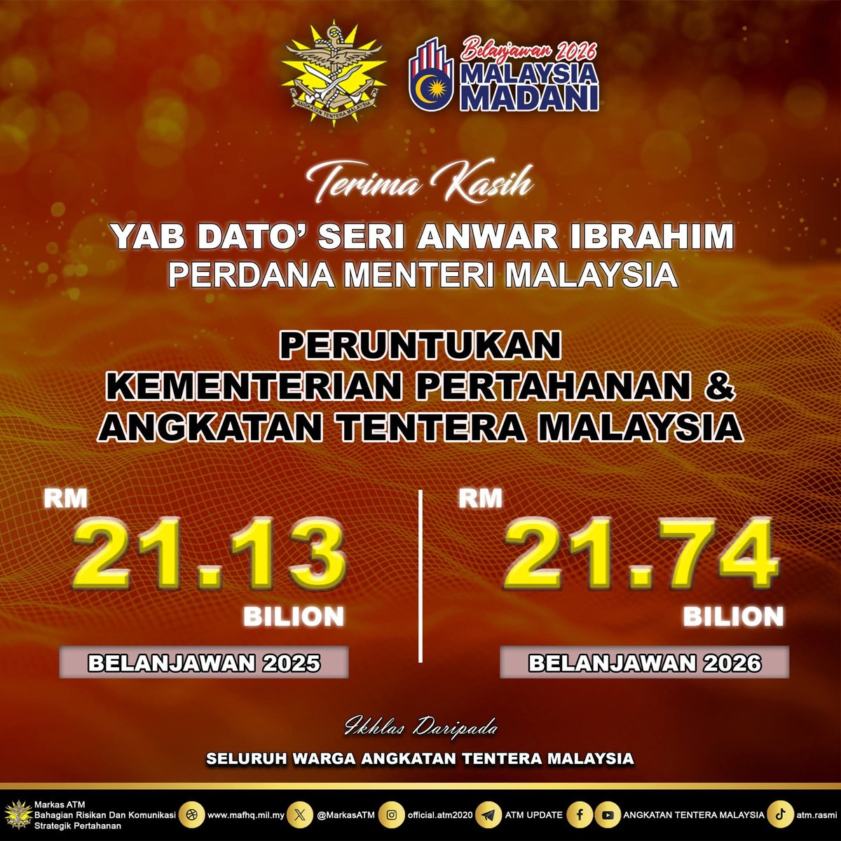 Angkatan Tentera Malaysia tweet media