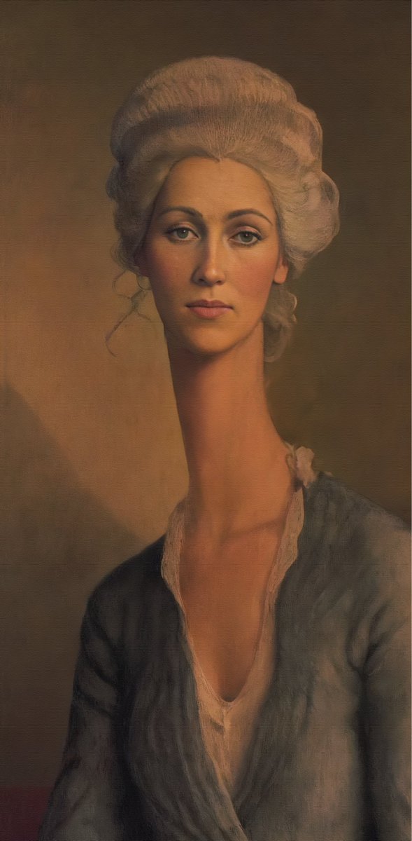 Check out this NFT by <a href="/DadjoArt/">DADJO SAEID</a> on <a href="/foundation/">Foundation 🌐</a>! 🌐

foundation.app/mint/eth/0x746…

DADJO/MUSEUM
______
Title: “Silent Elegance – Marie Antoinette,” 
Creator: Saeid Dadjo
Physical Reproduction: Master Elahe Karimian

“Silent Elegance – Marie Antoinette,” created by the visionary artist