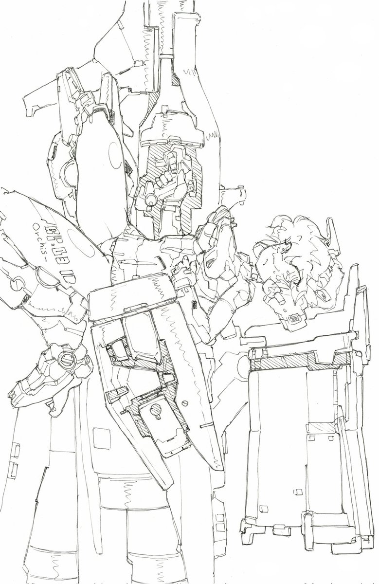 過去絵よりデンドロビウム少女です。