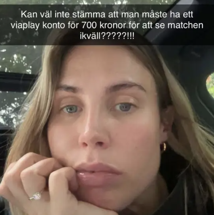 Mannen i huset tjänar 1 000 000 i veckan.
Styrkekramar till Maja