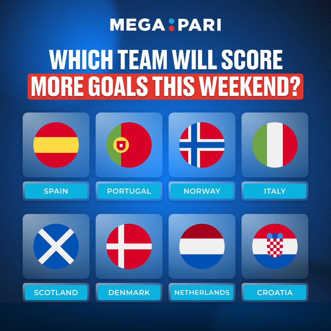 megapari_ngr's tweet image. FREEBET ALERT
🌍World Cup Qualifiers weekend!⚽🔥
Guess which team scores MORE & win a FREEBET 💸
🇪🇸 Spain vs Georgia
🇵🇹 Portugal vs Ireland
🇳🇱 Netherlands vs Finland
🇮🇹 Italy vs Estonia
ETC......
Drop your pick + MEGAPARI ID below 👇
#WorldCupQualifiers #Megapari #BetAndWin