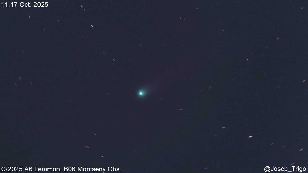 EL COMETA #C2025A6 #LEMMON VISIBLE A SIMPLE VISTA AL AMANECER. Esta madrugada lo tenemos en magnitud +5.2 y con su cola mucho más distinguible, claramente desarrollando una más prominente cola de polvo. Impresionante con prismáticos 10x50
Para encontrarlo:
theconversation.com/dos-nuevos-com…