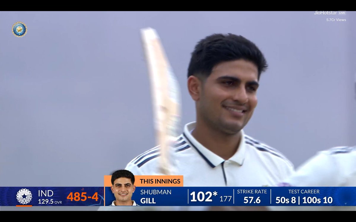 FieldVisionIND's tweet image. A Hundred by Captain Gill. Amidst 90% cheers and 10% booes by the crowd. 💯

#INDvsWI #IndianCricket