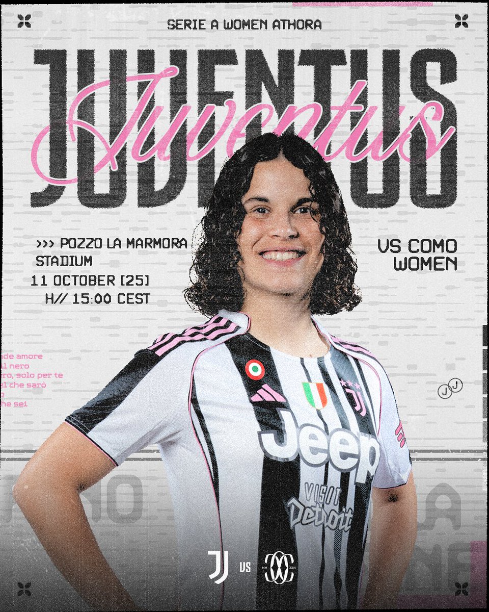 juventusfc's tweet image. In campo le bianconere ⚪️⚫️

🇮🇹 Serie A Women
🗓️ 2ª giornata
🆚 Como Women
🏟️ &quot;Pozzo-La Marmora&quot;
⏰ 15:00 CEST