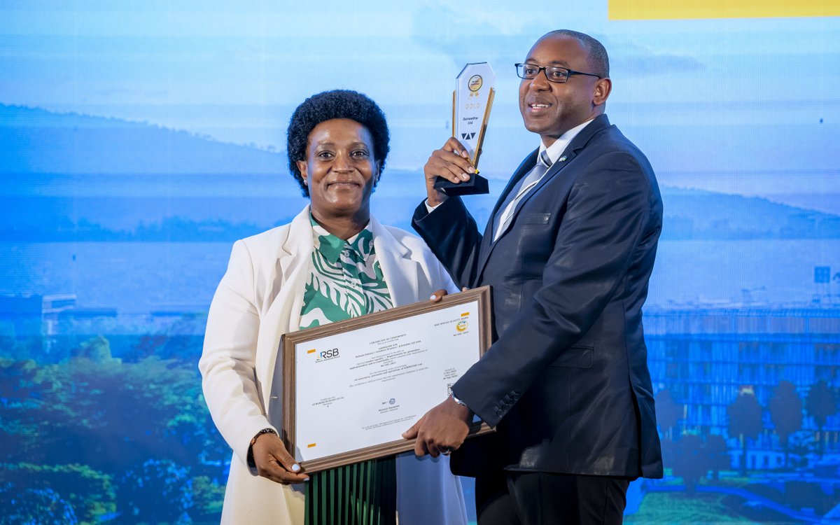 ZiplineRwanda's tweet photo. Still celebrating a proud moment at #ISO2025
Zipline Rwanda is officially certified with the Gold Seal for Gender Equality (RS 560:2023) a powerful step forward in building more inclusive and equitable workplaces. https://t.co/yeuzssggim