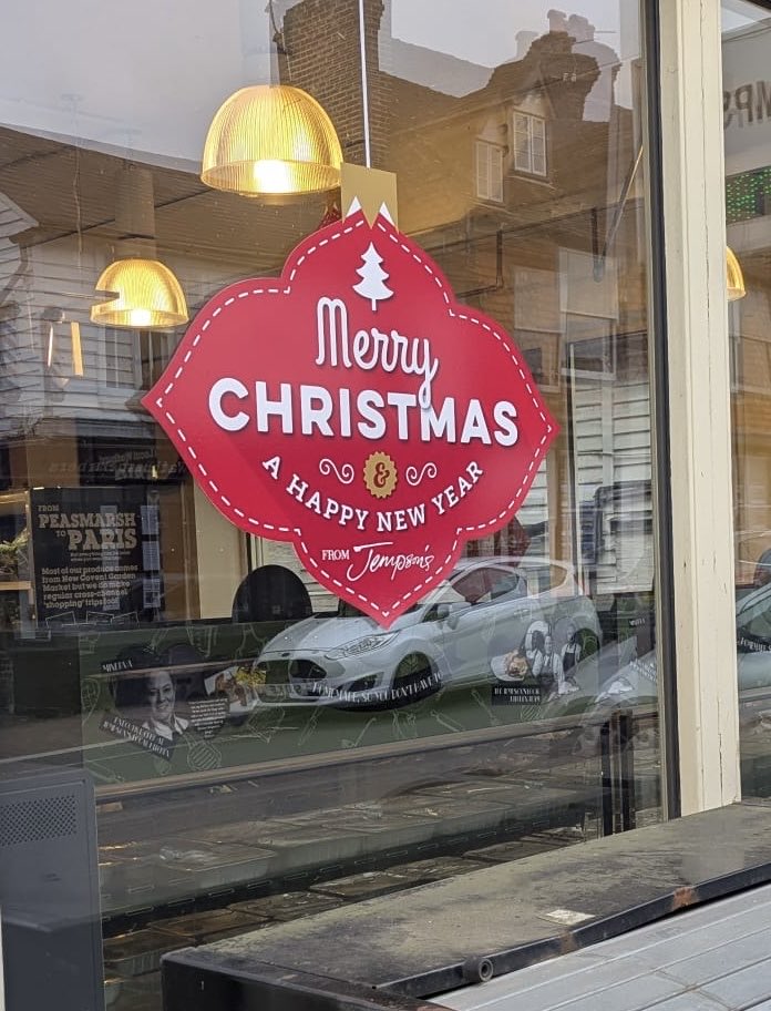 CountBinface's tweet image. I hereby declare war on premature Christmassing. 

Any shop caught doing this before 1st December must be shut down and turned into affordable housing.

Choose sanity. Vote Binface.

(Photo dated 9th October 2025)