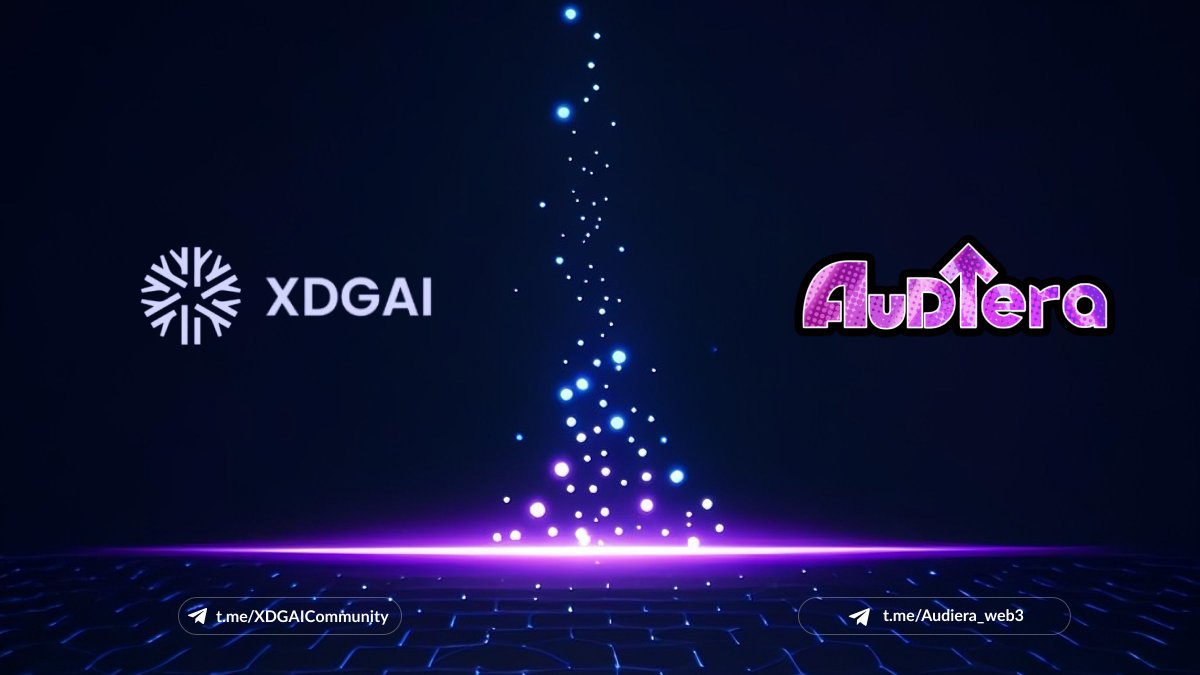 xdgainet's tweet photo. 🤝 Partnership Announcement

We’re thrilled to partner with @Audiera_web3 — reimagining the classic rhythm game for the Web3 era. 🎵

Together, we’ll explore fun social gaming experiences that blend AI innovation and tokenized rewards. 

#XDGAI #Audiera https://t.co/jnFip6UObD