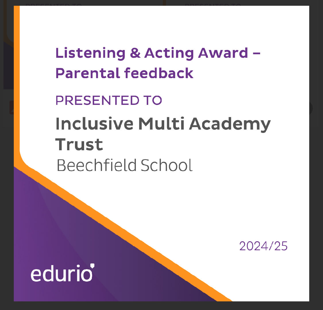 HeadBeechfield (@headbeechfield) on Twitter photo We know that building and fostering good relationships with our community and working with parents is key to success at our school. This is great recognition of that <a href="/CEOInclusiveMAT/">James Roach</a> <a href="/BFS_Watford/">Beechfield School</a> <a href="/beechfieldPST/">Pastoral Team</a> We know that building and fostering good relationships with our community and working with parents is key to success at our school. This is great recognition of that <a href="/CEOInclusiveMAT/">James Roach</a> <a href="/BFS_Watford/">Beechfield School</a> <a href="/beechfieldPST/">Pastoral Team</a>