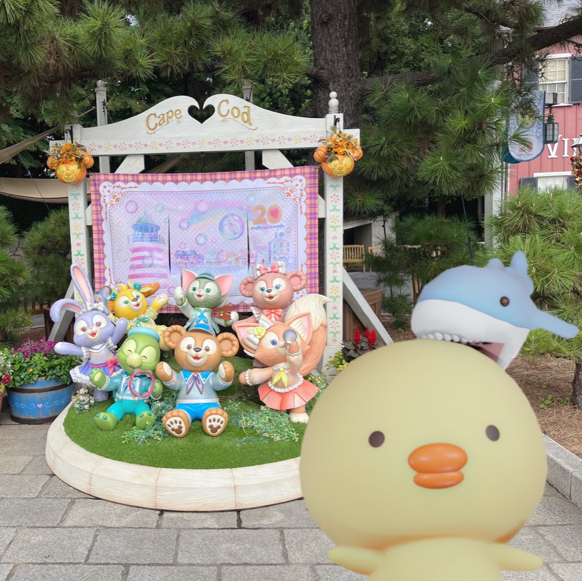 知らない間にダッフィーの仲間がいたらしいｯﾋﾟ🐤
みんな可愛いｯﾋﾟ🐤

余韻で一日中ボケーっとしてるｯﾋﾟ🐤
また行きたいｯﾋﾟ🐤