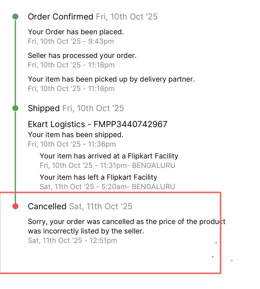 Trolling_isart's tweet image. Flipkart showing its true nature. Ordered that have been placed yesterday is now cancelled. 

Pls tell me which Gaali to give @flipkartsupport 

Gaali gandi bhi ho aur padhne me ganda na lage 😔