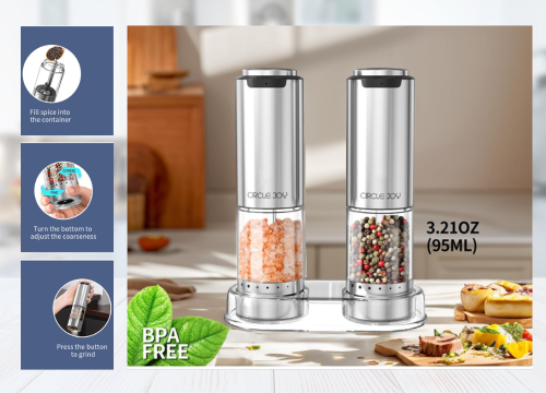EconomicalChef's tweet image. ✨ Spice up your cooking game! Discover the 25 Best Electric Pepper Grinders of 2025 — stylish, powerful, and built for every chef who loves convenience and flavor. 🌿👩‍🍳

Link: economicalchef.com/best-electric-…

#KitchenEssentials #PepperGrinder #ChefApproved #CookingMadeEasy