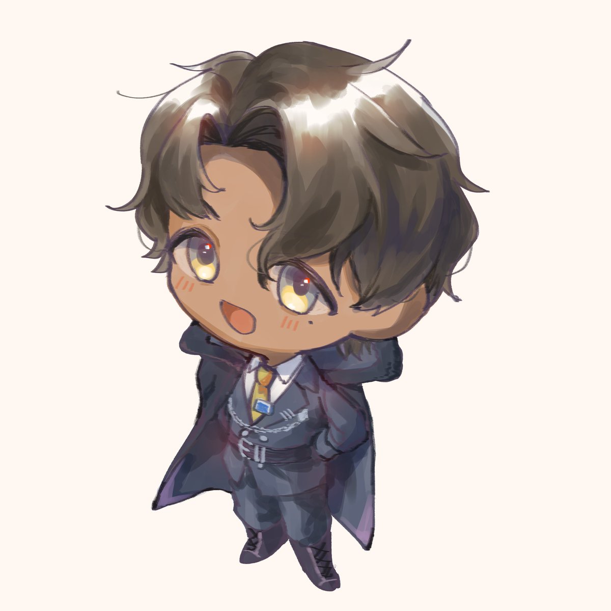 kongyu9124's tweet image. 【委託展示】

謝謝蓋爾 #gale_vtuber 本次委託的驚喜包
轉盤轉到的是嘻皮士
全身肌肉+黑皮膚+下垂眼但不能畫得太可愛的帥哥全部都不在我的舒適圈💀
但還是很努力完成了!

驚喜包委託價格$2600 商業價X2
內容包含 一張有簡易背景的圖
一張半身
一張Q版 
一張風格轉盤塗鴉

10月份委託有全品項8折優惠喔