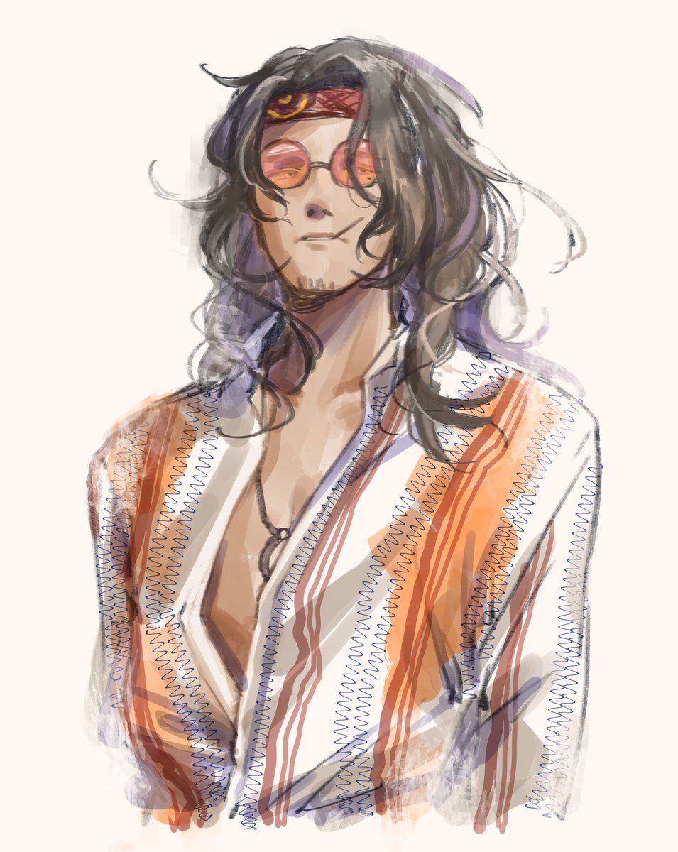 kongyu9124's tweet image. 【委託展示】

謝謝蓋爾 #gale_vtuber 本次委託的驚喜包
轉盤轉到的是嘻皮士
全身肌肉+黑皮膚+下垂眼但不能畫得太可愛的帥哥全部都不在我的舒適圈💀
但還是很努力完成了!

驚喜包委託價格$2600 商業價X2
內容包含 一張有簡易背景的圖
一張半身
一張Q版 
一張風格轉盤塗鴉

10月份委託有全品項8折優惠喔