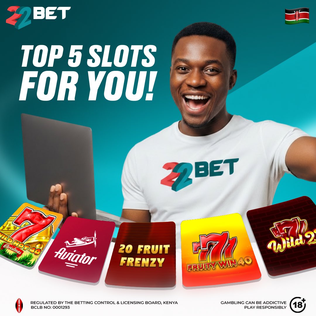 22bet_ke's tweet photo. 💫 The reels are spinning and the winners keep coming! 🎰💵
Last week’s Top 5 made it happen — now it’s your turn 👀🔥
👉 Take a spin, chase the thrill & win big: https://t.co/cljDaxv13U
#22Bet #CasinoFun #Top5Challenge #SpinAndWin #JackpotEnergy https://t.co/waSi14E1Oc