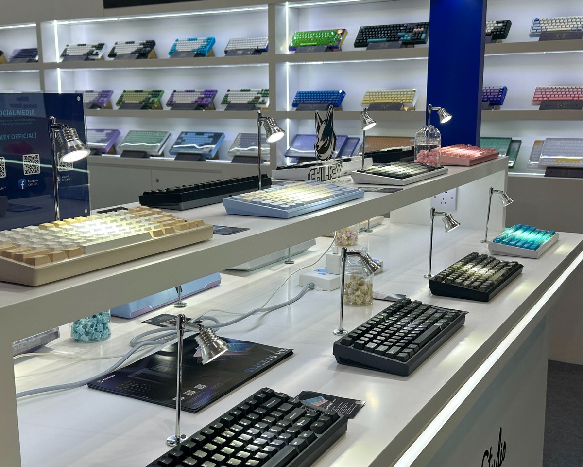 Chilkeykeeb's tweet image. We&apos;re here! 😉
Visit Booth 8K02 at AsiaWorld-Expo, Hong Kong.

#Chilkey #GlobalSourcesExpo #keyboard