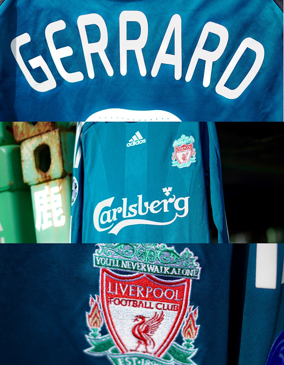 ユニフォーム紹介 第28弾⚽️ リバプール08-09(3rd) ジェラード選です