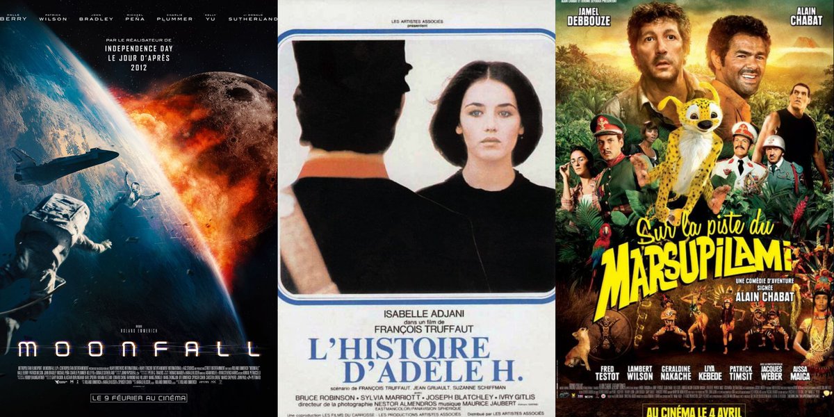 RomainActuTV's tweet image. 📶 AUDIENCE TNT

⚫️ #Moonfall sur #TFX a rassemblé 690.000 téléspectateurs soit 4,1%Pda (2,9% des FRDA-50 ans)
⏪️ SEMAINE DERNIÈRE : 302.000 téléspectateurs - 1,9%Pda (Sur la piste du marsupilami)

⚫️ #LhistoireDAdeleH sur #France5 a rassemblé 553.000 téléspectateurs soit 3%Pda