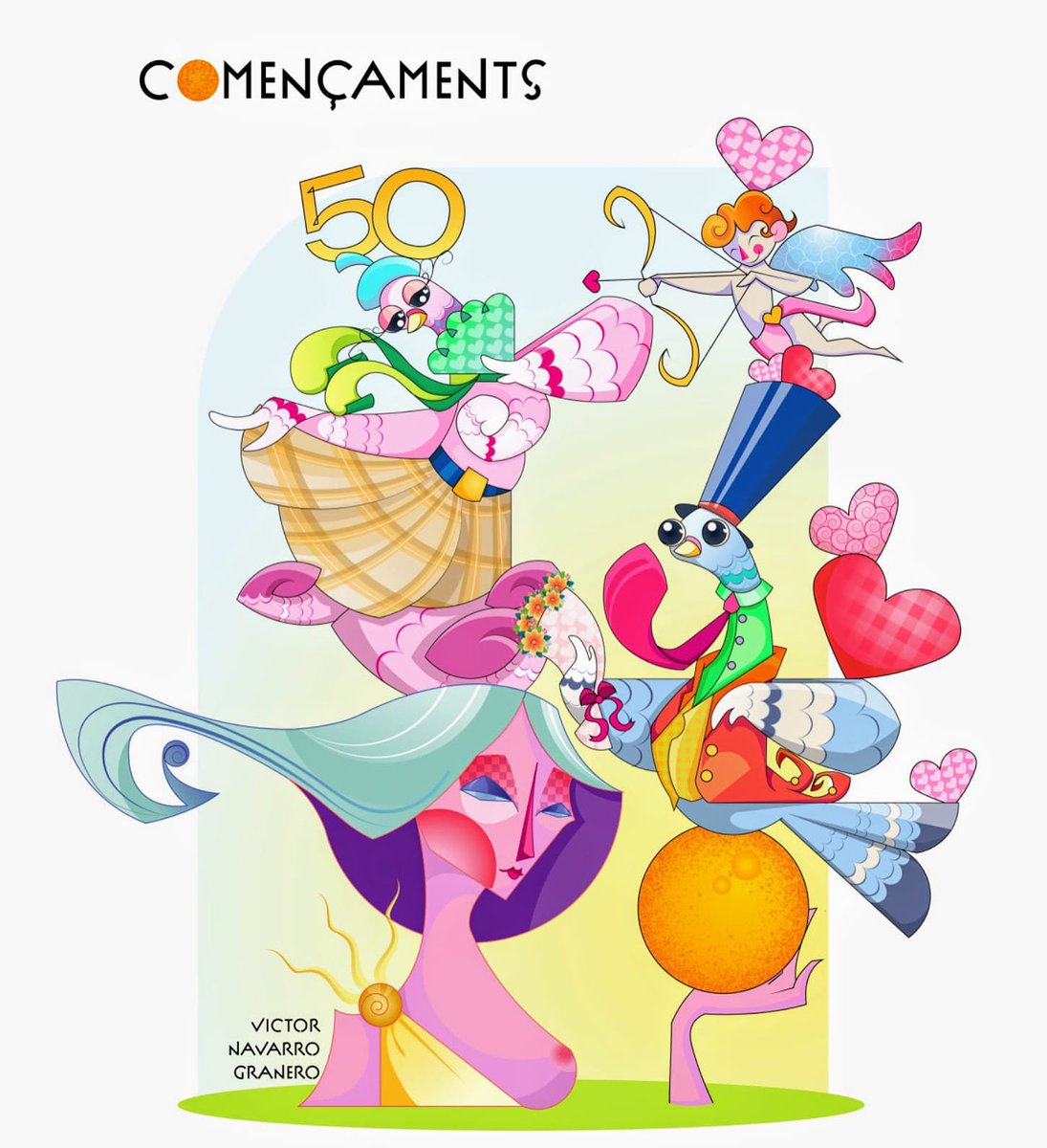 “Començaments” de @eltallerdevictornavarro és la falla que plantarem en el nostre 50 Aniversari. ❤️🍊

Una falla carregada d’històries, crítica i moltíssima il·lusio. 🔥🤞🏻

#semprefalla #artistesfallers #fallaministre #ministromola #50aniversari