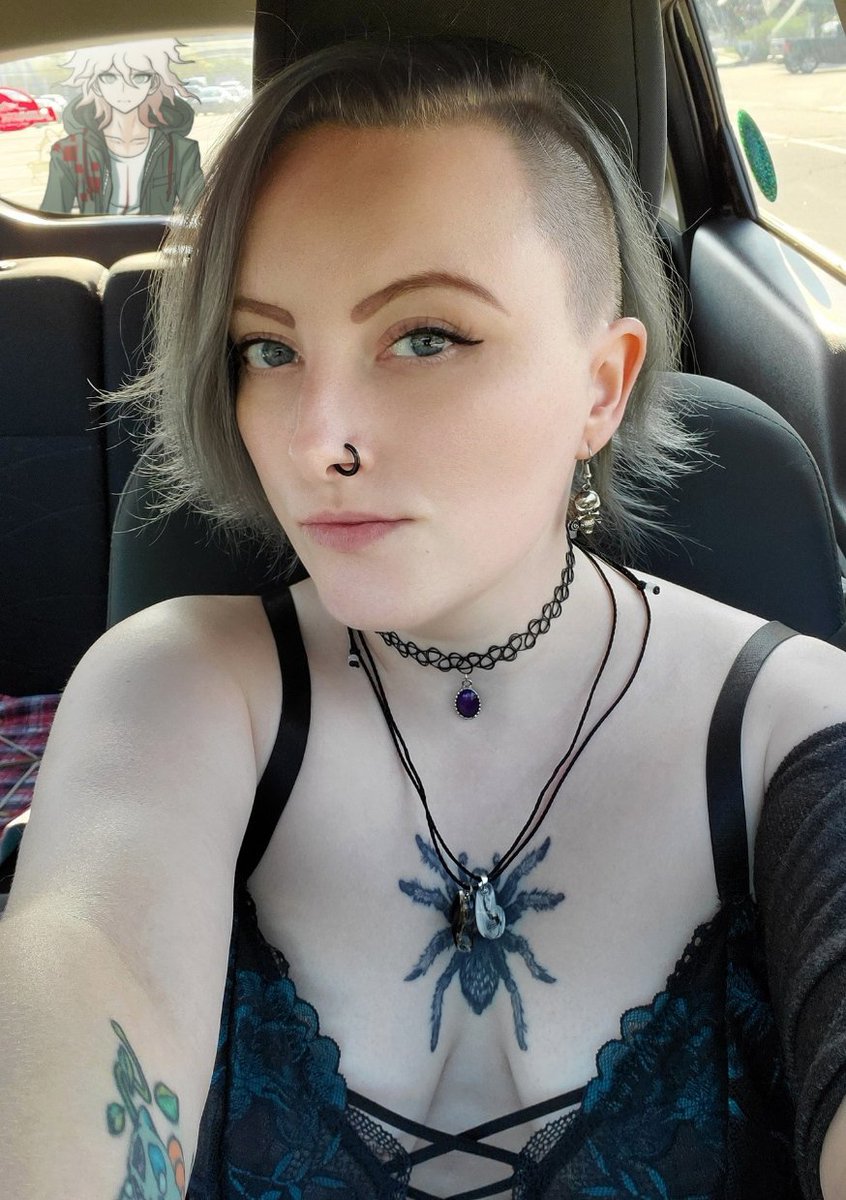 I didn't have any pics with space to add him in to, so here's me driving away and forgetting him in the parking lot.