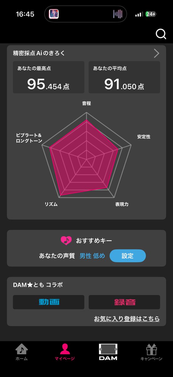 表現力がちょっと低い