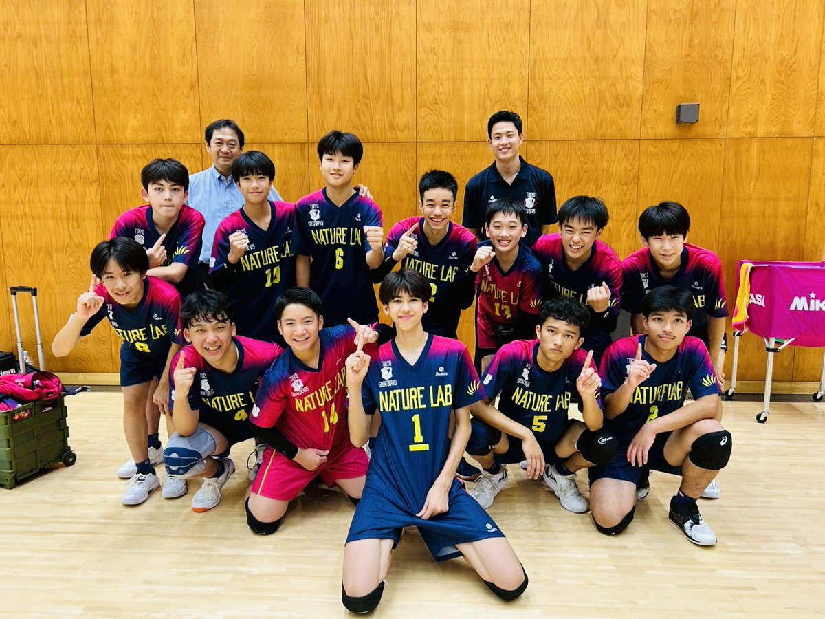 グレベアU-15】 三重県津市にて開催されている SV-V.LEAGUE U15