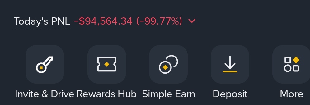 TheTopHacker's tweet photo. Lost everything today, never thought id also post this one day $S #crypto https://t.co/3NCf9G6NTT