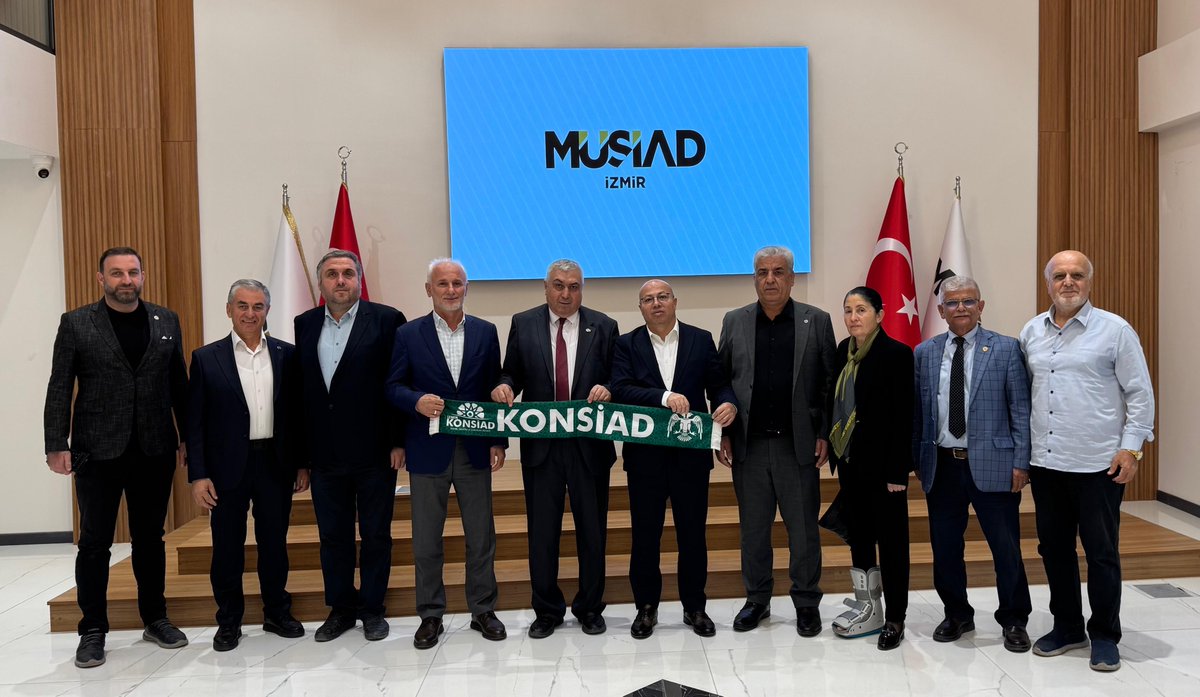 Konyalı Sanayici İşadamları Derneği ( <a href="/Konsiad35/">Konsiad 35</a> ) İzmir Başkanı Sn. Muhammet Demir ve Dernek Yönetim Kurulu üyelerini <a href="/MUSIADIzmir/">MÜSİAD İzmir</a> yeni şube binamızda misafir ettik.

Sivil toplum kuruluşları arasında ki  işbirliğinin güçlendirilmesi adına verimli bir görüşme gerçekleştirdik.