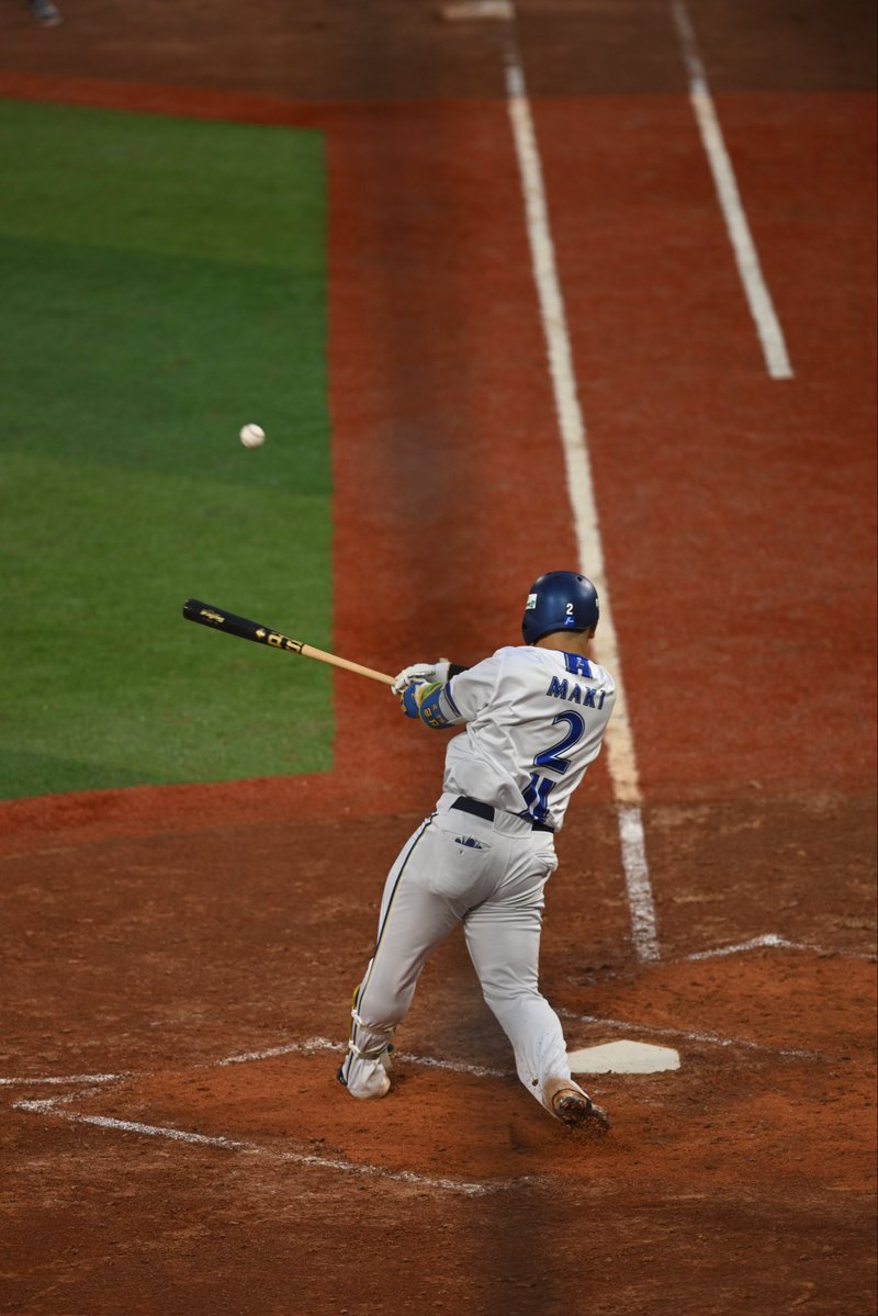 skprancham's tweet image. 牧選手、タイムリー！！！
吼える！
2025/10/11
#牧秀悟