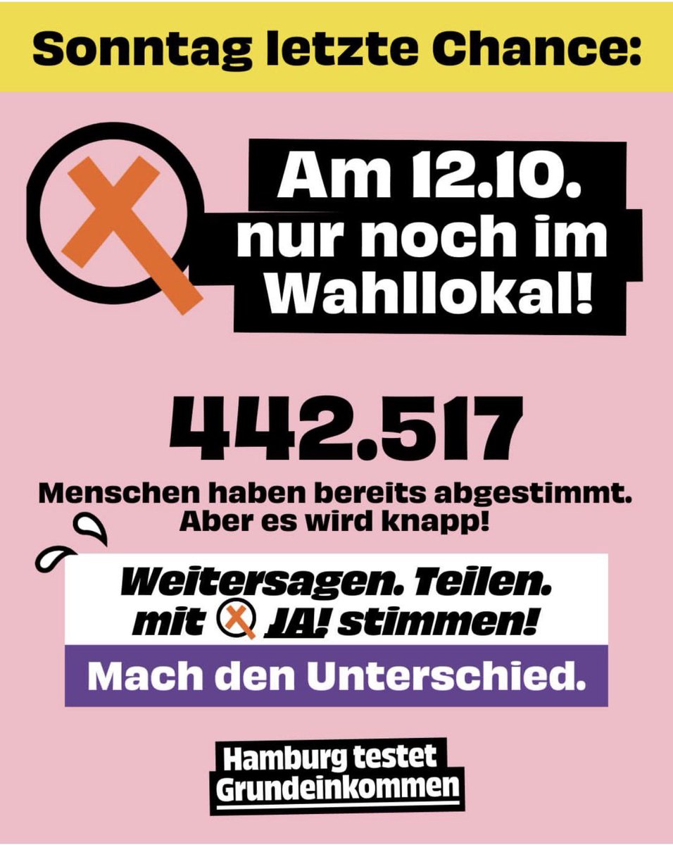 Hamburg testet Grundeinkommen tweet media