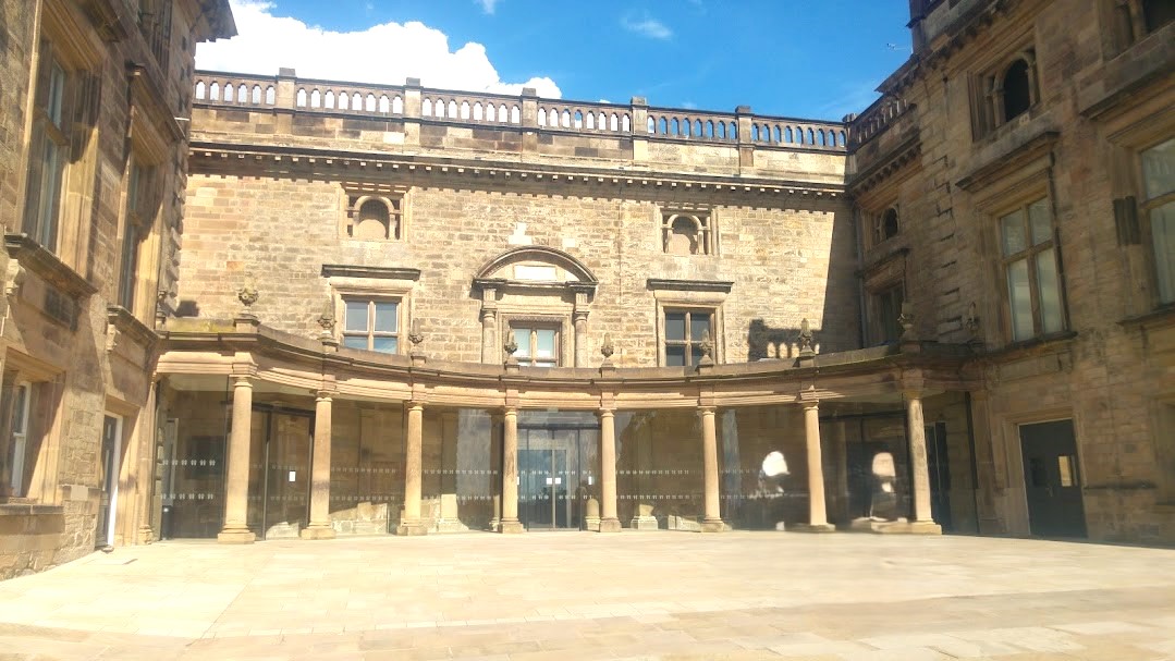 #OTD On 11 October 1875, Nottingham Castle (and grounds) were leased to the Nottingham Corporation for 500 years (at £250 per year). Architect Thomas Chambers Hine was tasked with restoring and converting the Ducal Palace (on the Castle site) into a museum and art gallery. #Notts