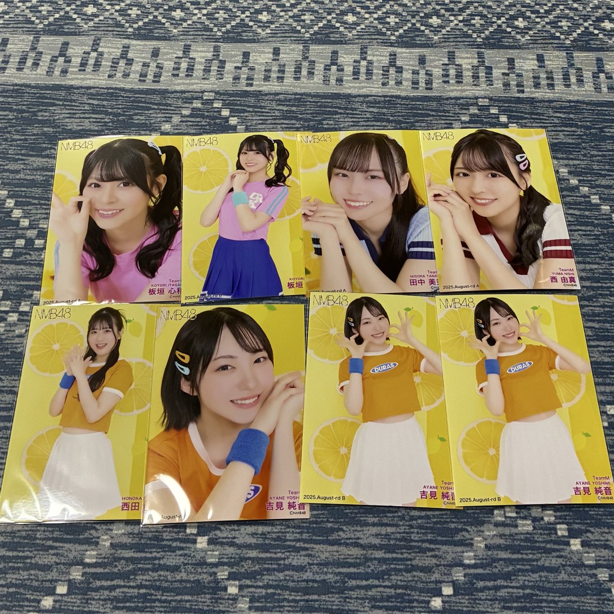 d40inf's tweet photo. NMB48 トレ 生写真 月別ランダム NMB
August vo.2 スポーツ

【提供】
画像参照
小嶋・新澤は桜田優先

【希望】
桜田A 池田A 龍本A

周年・小嶋卒コンにて
直トレ希望です。 https://t.co/Y956lQnRUX