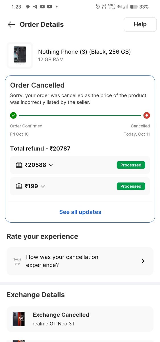 PremKumar2022's tweet photo. @TechFactsRafee @Flipkart @flipkartsupport how dare you cancelled my order #fraudkart @Flipkart https://t.co/HIKUtuTQNB