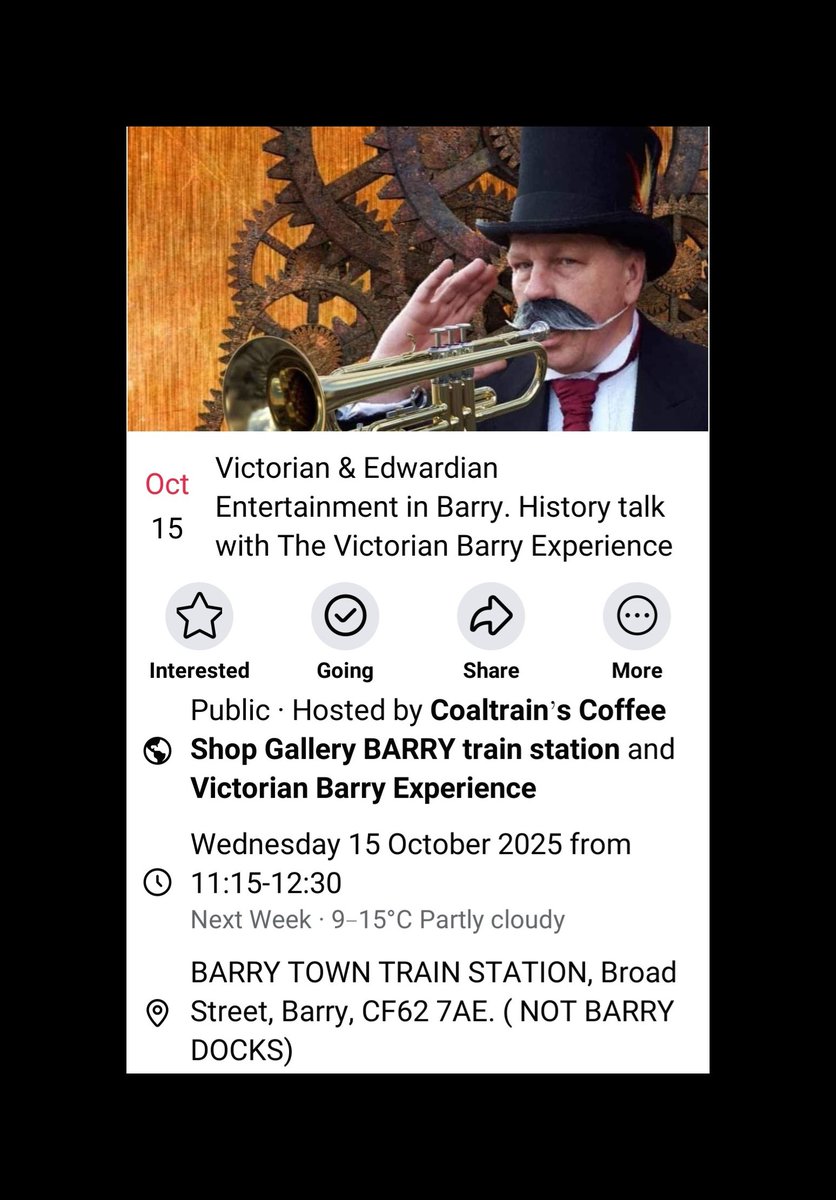 Victorian Barry Experience tweet media
